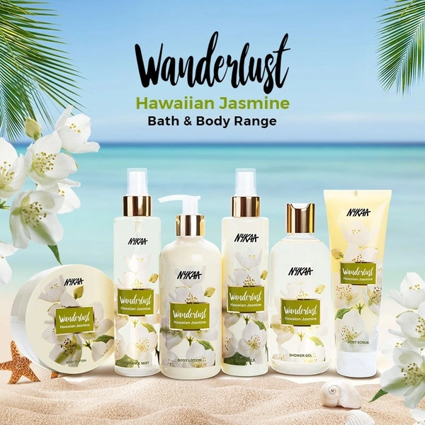 Wanderlust Hawaiian Jasmine Gel Body Scrub
