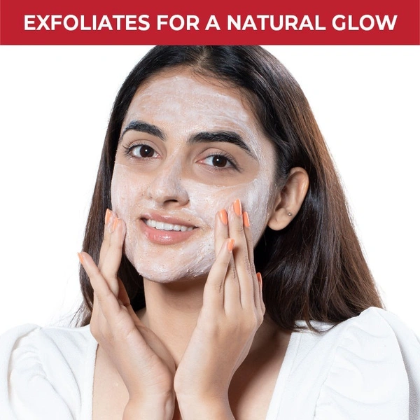NYKAA Nykaa Naturals Saffron & Honey Face Scrub for Glowing Skin - 100g