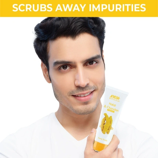 NYKAA Nykaa Naturals Haldi & Chandan Face Scrub for Radiant Skin