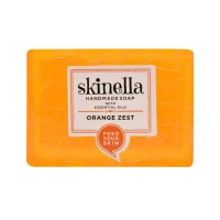 SKINELLA Natural Handmade Soap with Essential Oils (Orange Zest) (3 x 33.33 g)
