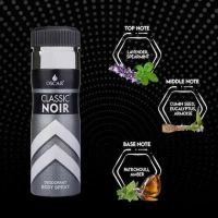 OSCAR Classic Noir Deo 200 ml Deodorant Spray  -  For Men & Women (200 ml)