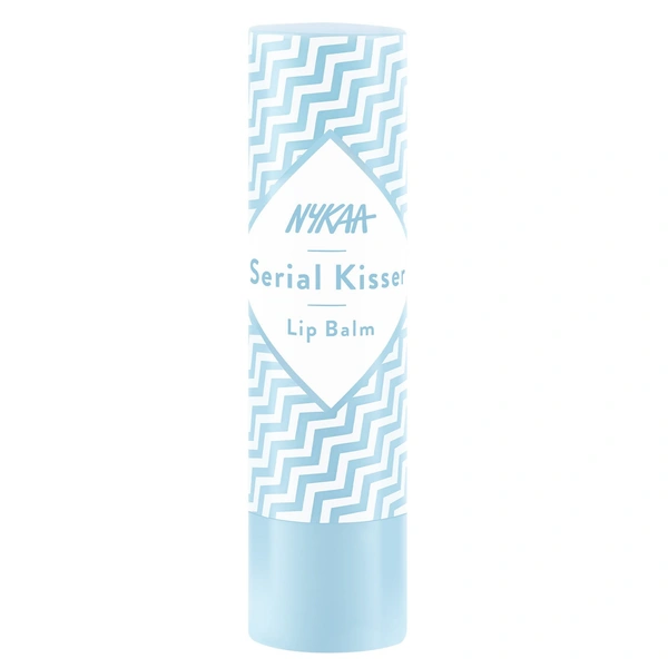 Nykaa Serial Kisser Moisturising Lip Balm With Shea Butter & Vitamin E - Blueberry