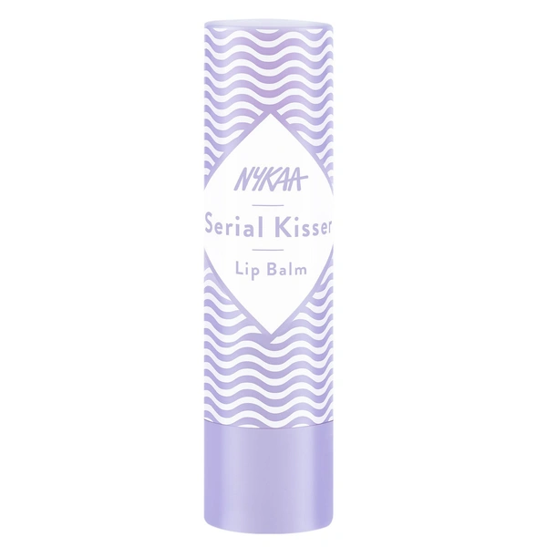 NYKAA Nykaa Serial Kisser Moisturising Lip Balm With Shea Butter & Vitamin E - Grape