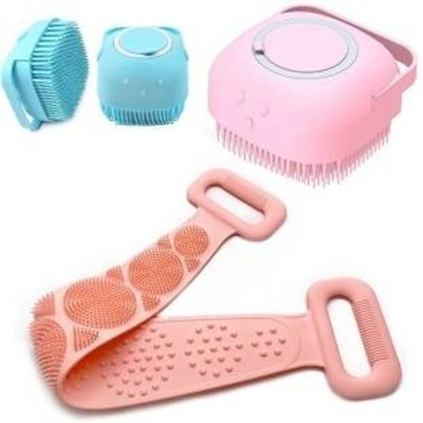 Stnemrag Silica Gel Bath Brush (2-PC) ()