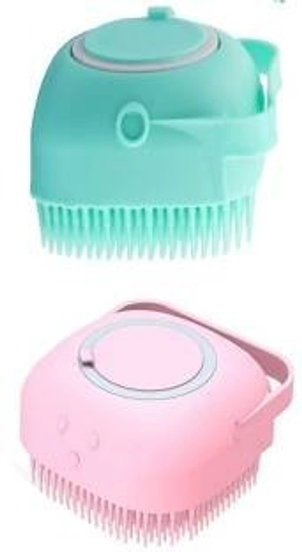 Stnemrag Silica Gel Bath Brush (2Pc) () - 1