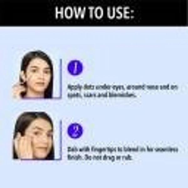 Blue Heaven BLUE HEAVEN Flawless Liquid Concealer 101 - Vanilla Concealer (with Blonder, 17 ml) - 1
