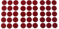 Suhag Supreme Kumkum Round Bindi Box with 15 Flaps Size 4 diameter 10mm forehead Maroon Bindis (Bengali Bindi ,Marathi , mulgi) Women Maroon Bindis (Bengali Bindi ,Marathi , mulgi)