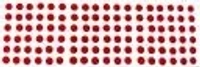 Suhag Supreme Kumkum Round Bindi Box with 15 Flaps Size 7 diameter 6mm Red forehead Red Bindis Women Red Bindis (Bengali Bindi ,Marathi , mulgi) - 1