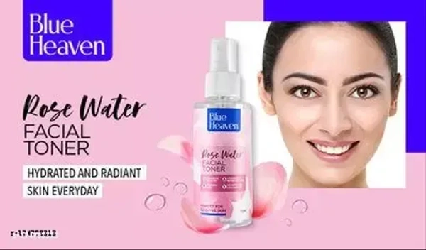 Blue Heaven BLUE HEAVEN Rose Water Facial Toner Women (125 ml) - 1