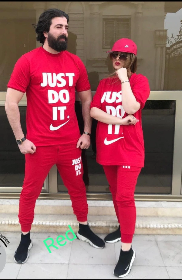 NIKE Trackpants With Joggers  - Red, XXL