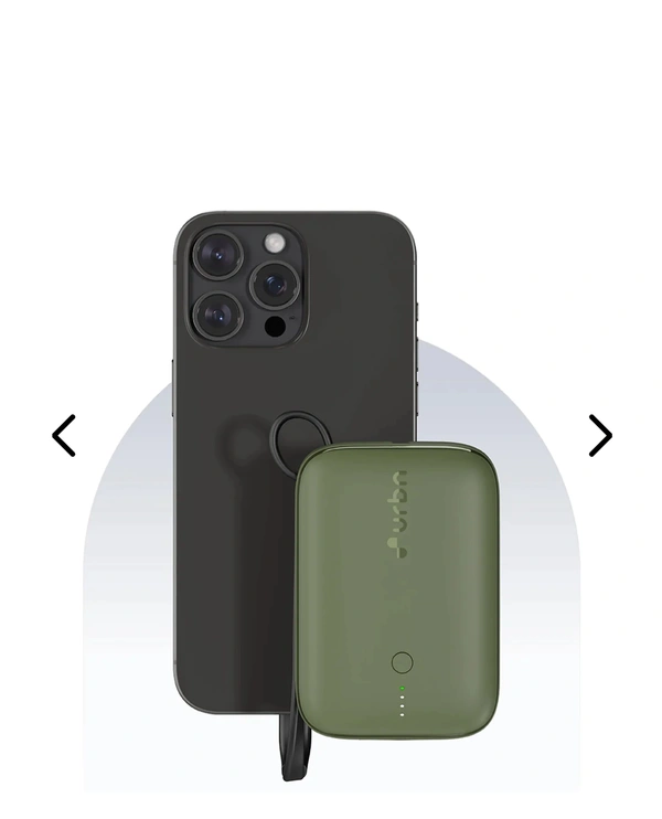 urbn 10000 mAh type-c nano Powerbank  - nano, Black