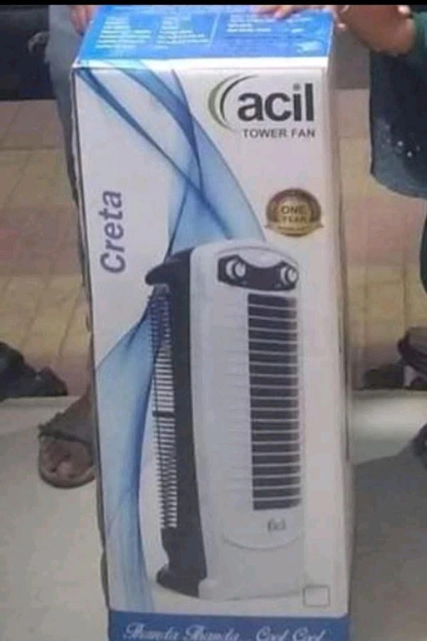 Acil Tower Fan Air Cooler - Black