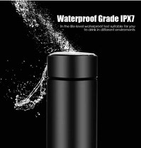 Bluebells Gifting Black Temperature bottle BTS Printed