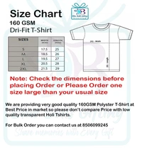 BBG bura na mano holi hai Holi Tshirt Polyester 160 GSM - S - 36