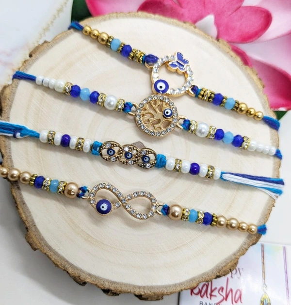 Peekalo Designer Rakhi (Set of 4)