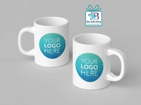 Customized White Mug with Logo, Message, Photo Print - 1