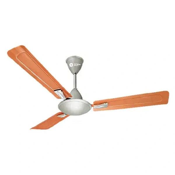 ORIENT ELECTRIC GRATIA CLASS CEILING FAN 1200MM PACK OF (1) - 1200 mm, Wood-Pewter