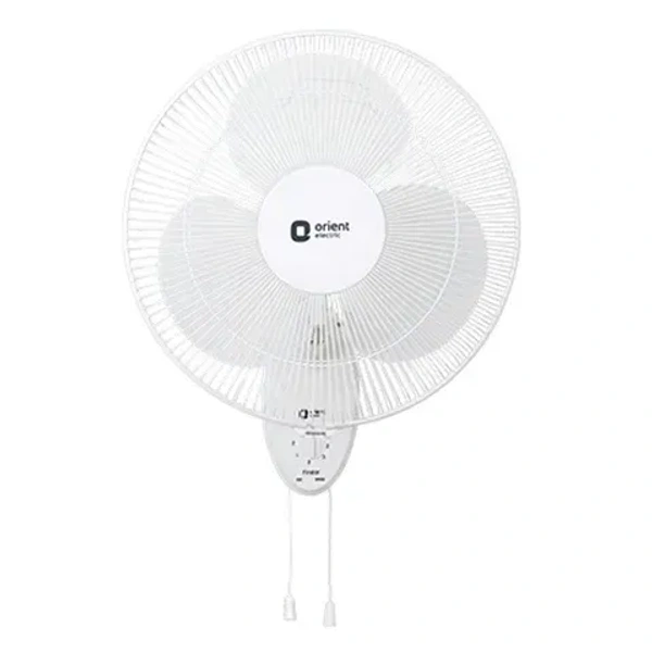 ORIENT ELECTRIC FINSTAR WALL FAN 400MM PACK OF (1) - 400mm, crystal white