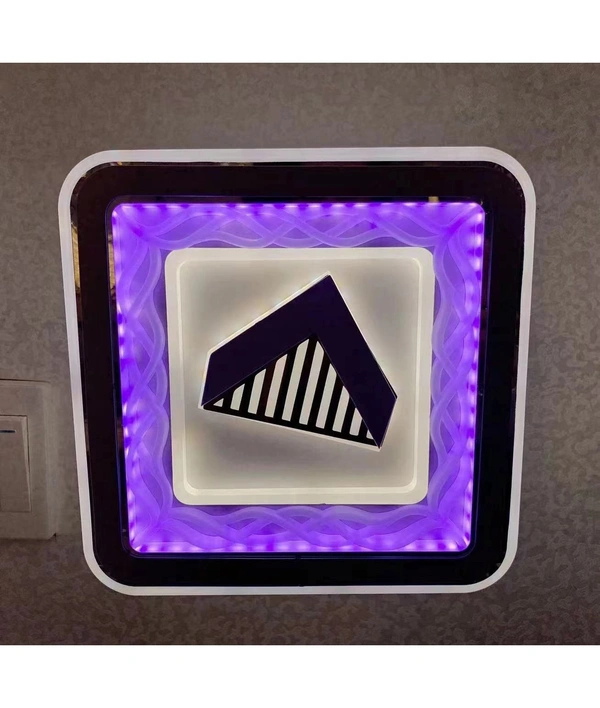 Square Centre Wall Light For Living Room 2331- 3 Colour