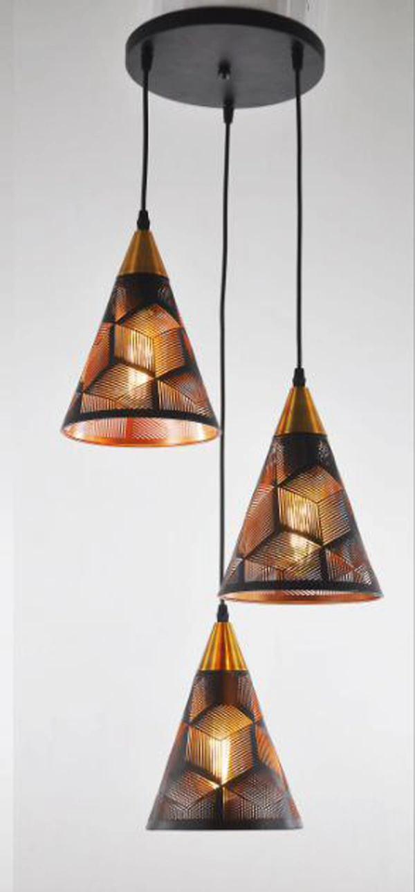 Delamps Hanging Lights, Pendant Lamps, Bedroom Hanging Lamps and Living Room Lights  - Black