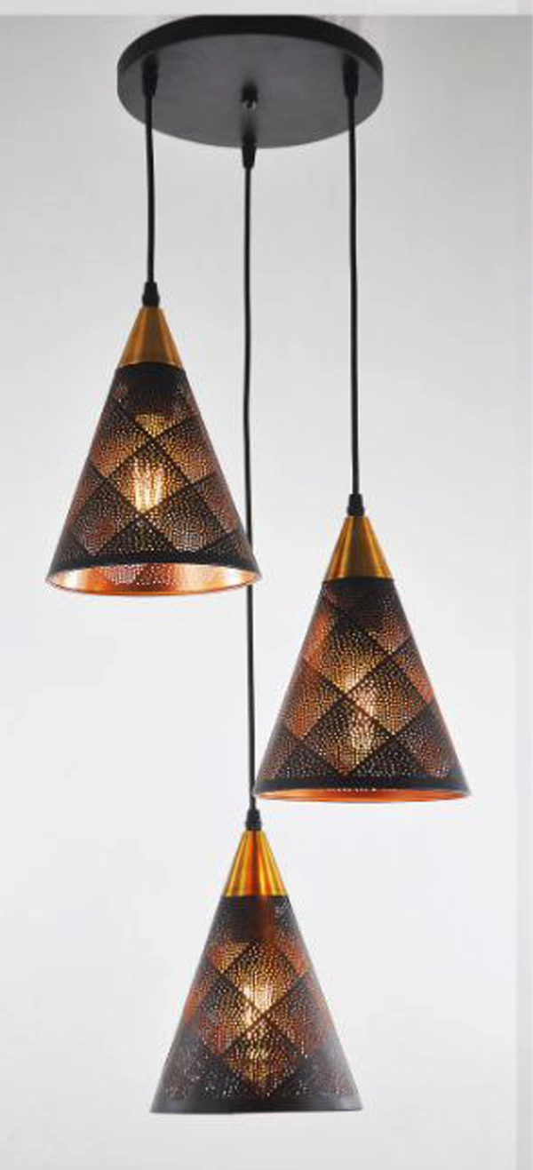 Delamps Hanging Lights, Pendant Lamps, Bedroom Hanging Lamps and Living Room Lights  - Black