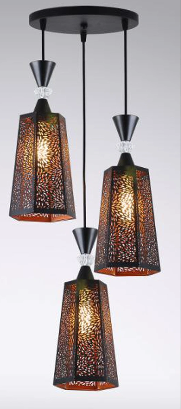 Delamps Hanging Lights, Pendant Lamps, Bedroom Hanging Lamps and Living Room Lights  - Black