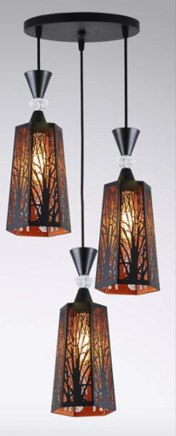 Delamps  Hanging Lights, Pendant Lamps, Bedroom Hanging Lamps and Living Room Lights  - Black