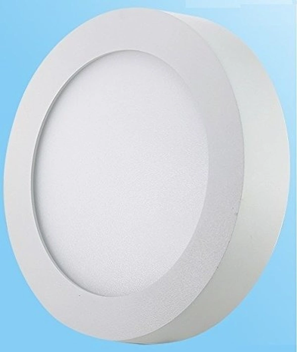 Delamps15w LED Gem Trimless Round Surface Mount Down Light | No False Ceiling Required  - White