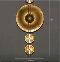 Modern Model Room Living Room TV Background Wall Light Art Decoration Wall Lamp
