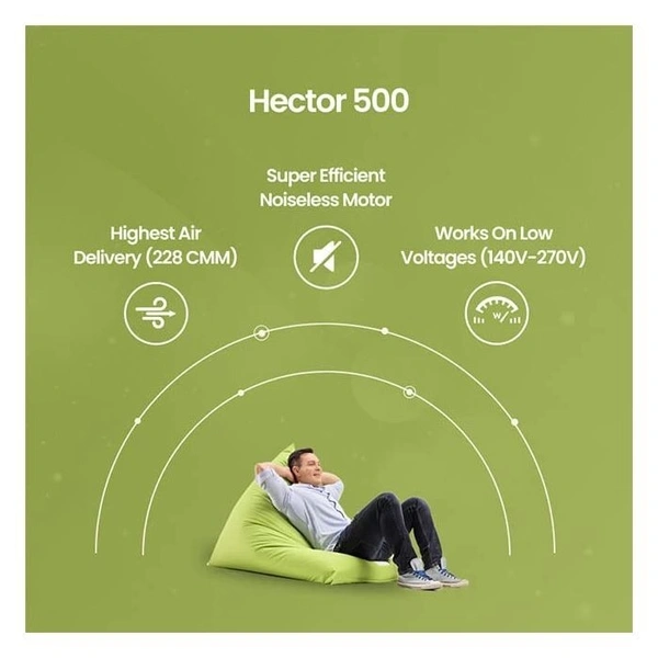 Orient Hector 500 High Speed Ceiling Fan 1400mm Topaz Gold - 1400 mm, Topaz Gold