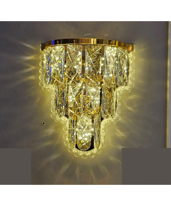 Wall Decor Bedside Decorative Wall Lamp Luxurious and Fashionable Crystal Wall Lamp Background Wall Lamp Indoor Lighting Fixtures Led Lights for Bedroom