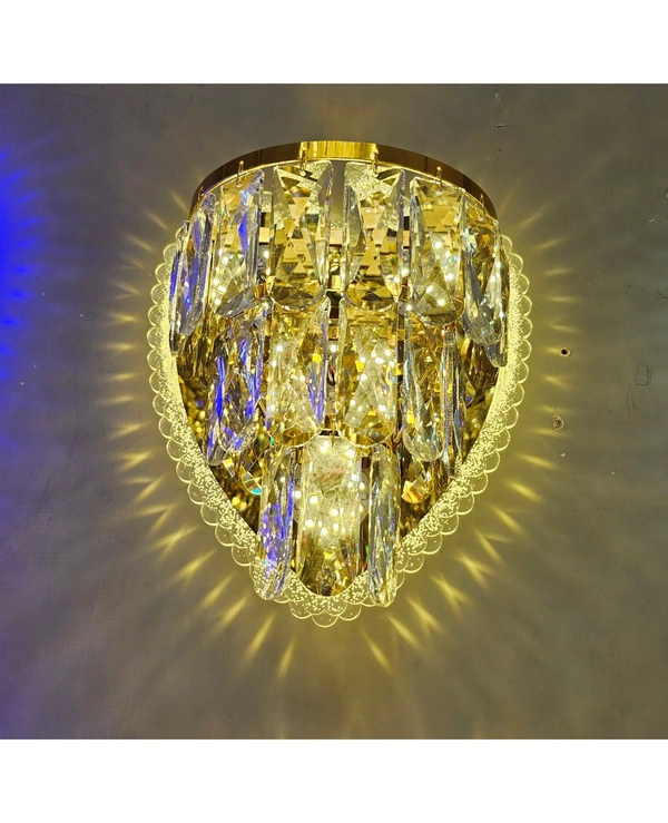 Wall Decor Bedside Decorative Wall Lamp Luxurious and Fashionable Crystal Wall Lamp Background Wall Lamp Indoor Lighting Fixtures Led Lights for Bedroom 5037