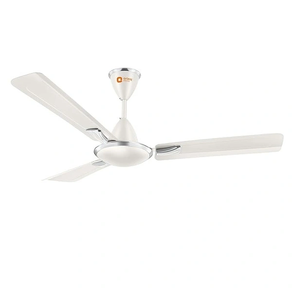 Orient Decorative Gratia Shine HS   1 Star Ceiling Fan - 1200 mm, Pearl Metallic White
