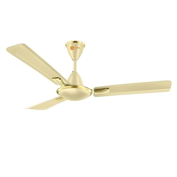 Orient Decorative Gratia Shine HS   1 Star Ceiling Fan - 1200 mm, Metallic Ivory