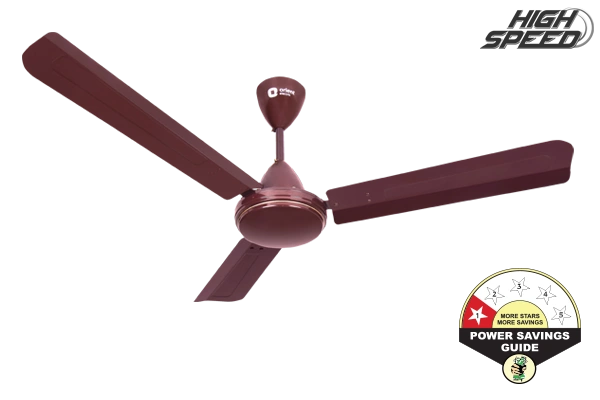 ORIENT ELECTRIC SMART SAVER 50 CEILING FAN 1200MM  - 1200 mm, Brown