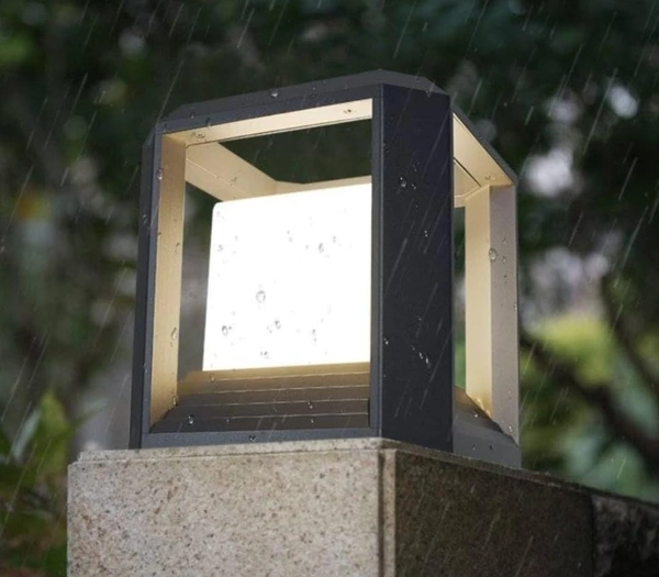 DELAMPS Waterproof Gate Light Lamp for-Home Gate, Mian Gate, Pillar, Pole, Pathway, Entrances, Mega Pillar, Pool Side, Gardern, Park, Terrace, Entryway, Outdoor Light Lamp