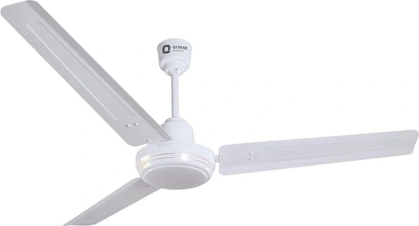 Orient Electric New Breeze  Decorative ceiling fan | Ribbed Blades and durable copper motor - 1050 mm, White