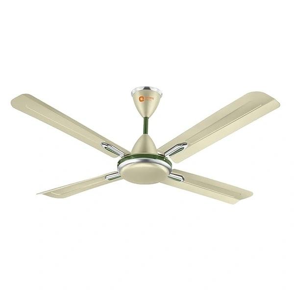 Orient Electric Quadro Ornamental 1200mm | 4 Blade, Premium BEE Star Rated Ceiling Fan  - 1200 mm, Oyester Sea Green