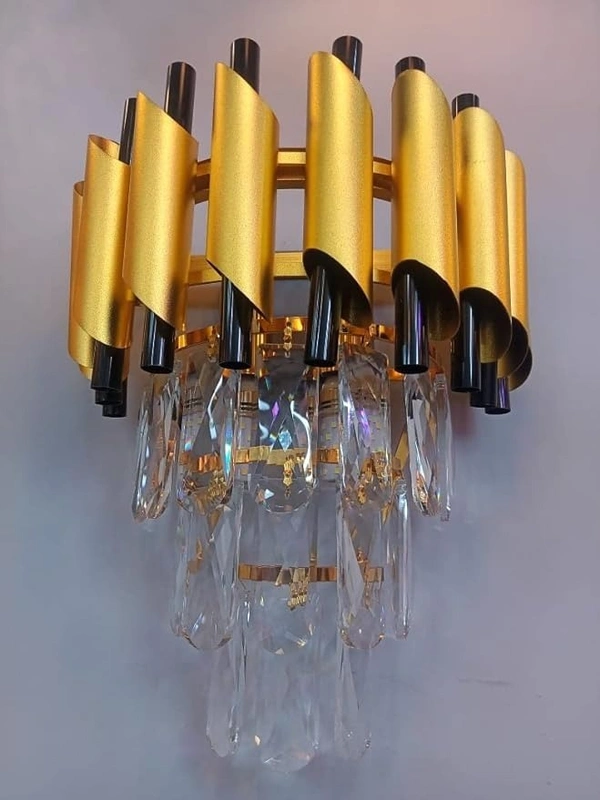 Aluminium And Glass Wall Hanging Chandelier