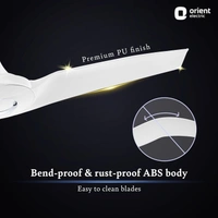 Orient Electric Aerostorm 1320 mm Energy Saving 3 Blade Ceiling Fan  (white, Pack of 1) - white