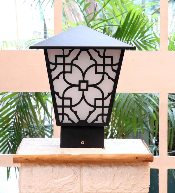 delamps Waterproof Gate Light for home Gate | Front Main Gate, Exterior, Entrence Home, Hotels, Garden, Pillar, Pole, Even a Foyer or entryway Bulb Included - Set of 1