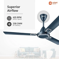 Orient Electric 1200 mm Falcon Deco Ceiling Fan - 1200 mm, Aqua Teal