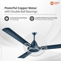 Orient Electric 1200 mm Falcon Deco Ceiling Fan - 1200 mm, Aqua Teal