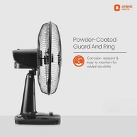 Orient Electric Table-27 Trendz 400mm High Speed Table Fan - 400mm, Slate Grey