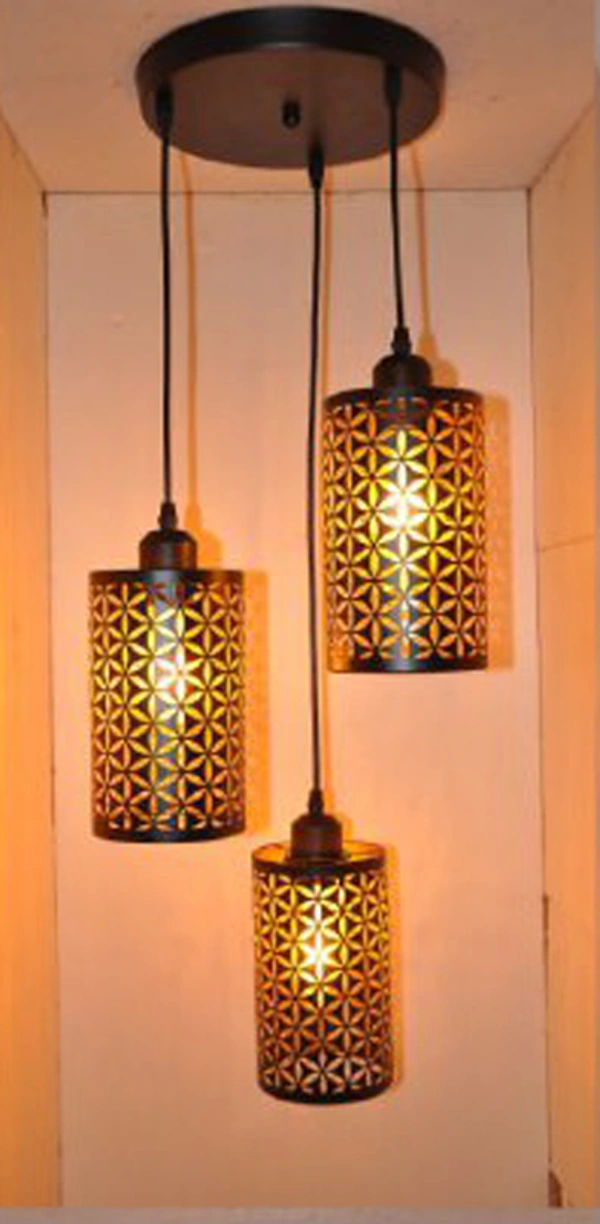 Delamps Hanging Lights, Pendant Lamps, Bedroom Hanging Lamps and Living Room Lights  - Black