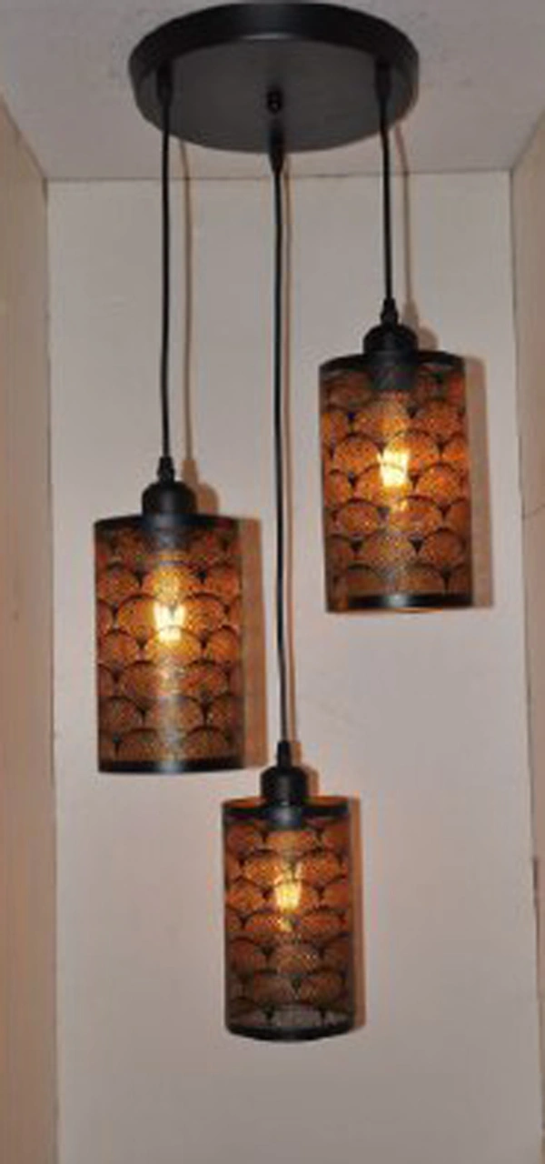 Delamps Hanging Lights, Pendant Lamps, Bedroom Hanging Lamps and Living Room Lights  - Black