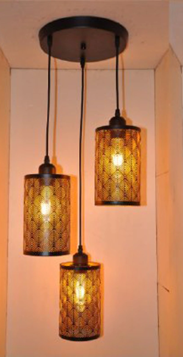 Delamps Hanging Lights, Pendant Lamps, Bedroom Hanging Lamps and Living Room Lights  - Black