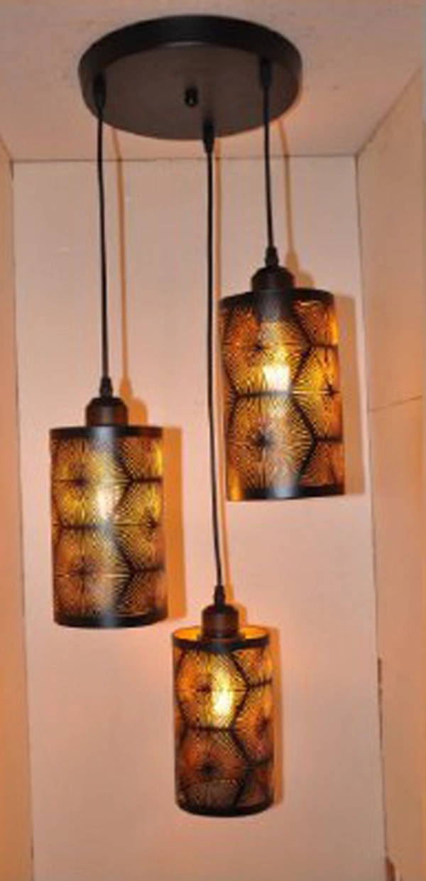 Delamps Hanging Lights, Pendant Lamps, Bedroom Hanging Lamps and Living Room Lights  - Black