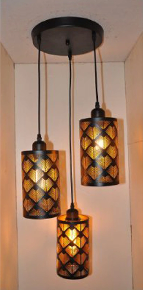 Delamps Hanging Lights, Pendant Lamps, Bedroom Hanging Lamps and Living Room Lights  - Black