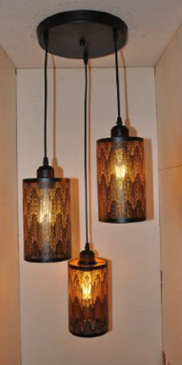 Delamps Hanging Lights, Pendant Lamps, Bedroom Hanging Lamps and Living Room Lights  - Black